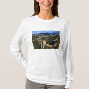 T-shirt Paisagem da Grande Muralha, Jinshanling, China