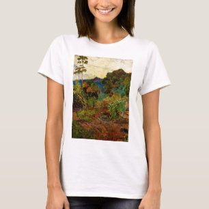 T-shirt Paisagem da Martinica de Paul Gauguin (1887)