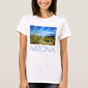 T-shirt Paisagem de cacto do deserto, Arizona