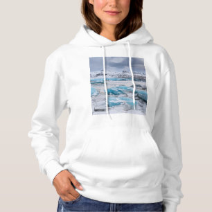T-shirt Paisagem de gelo de geleira, Islândia