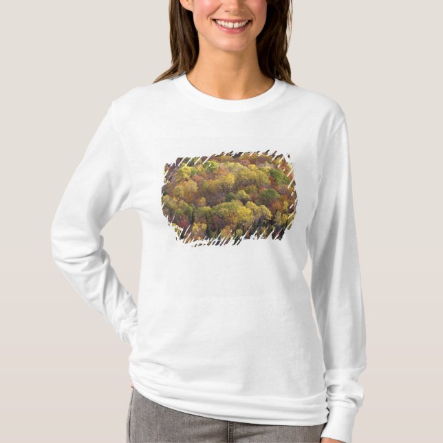 T-shirt Paisagem de outono, Vermont, EUA 2 (Frente)