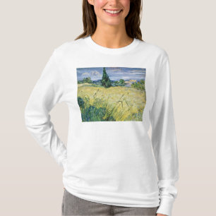 T-shirt Paisagem de Vincent van Gogh   com milho verde,