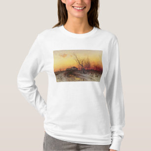 T-shirt Paisagem do inverno