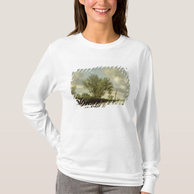 T-shirt Paisagem do rio, 1645 (Frente)