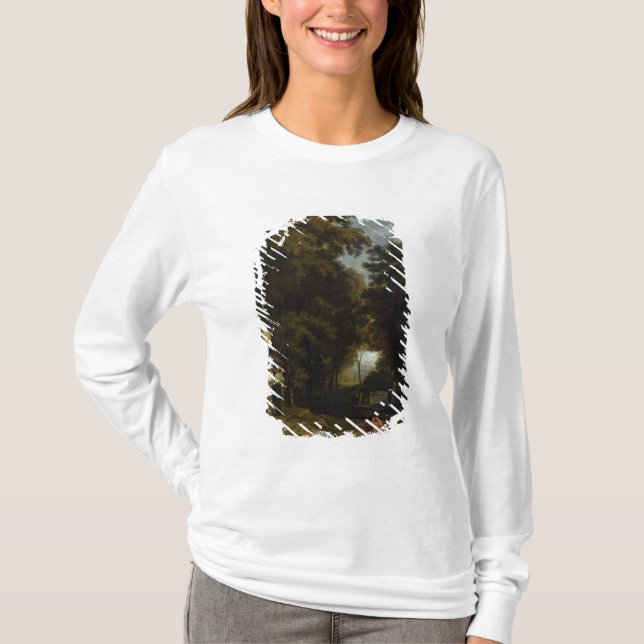 T-shirt Paisagem idílico (Frente)