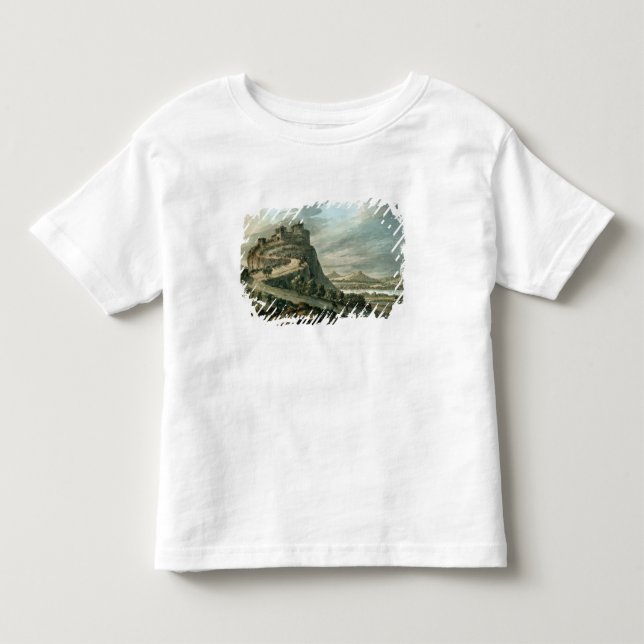 T-shirt Paisagem rochosa com castelo (Frente)