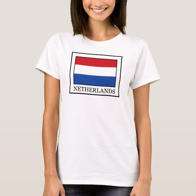 T-shirt Países Baixos (Frente)