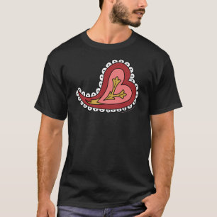 T-shirt Paisley Heart Kid's e Baby Dark Shirt