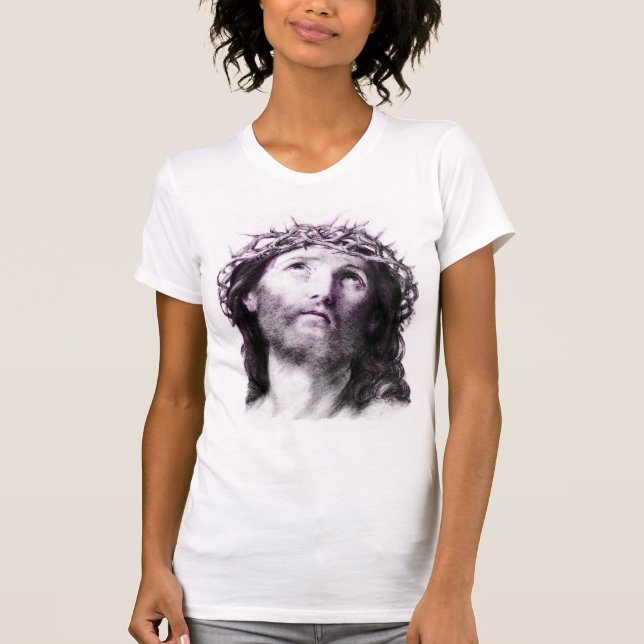 T-shirt Paixão - cabeça do cristo (Frente)