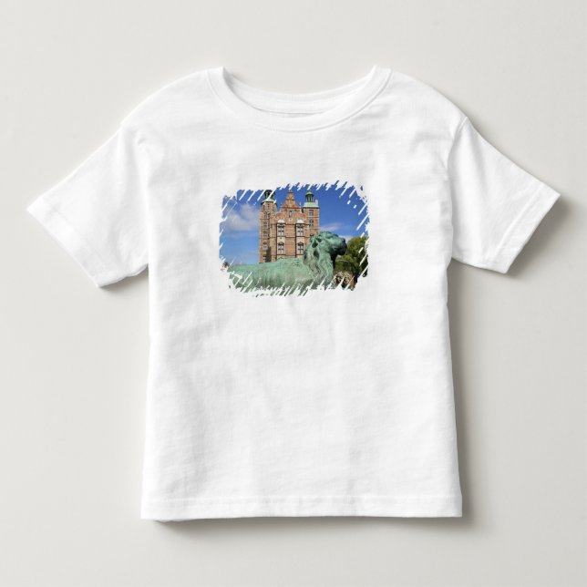 T-shirt Palácio Rosenborg, Copenhague, Dinamarca (Frente)