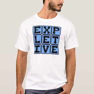 T-shirt Palavrão, Linguagem Obscena
