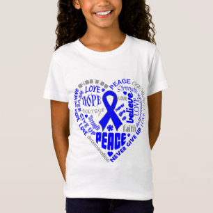T-shirt Palavras do coração da consciência do