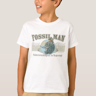 T-shirt Paleontologist fóssil do homem