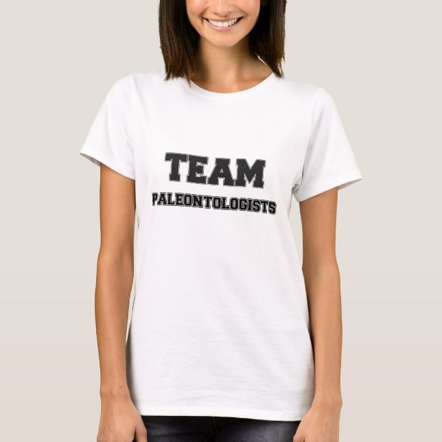 T-shirt Paleontologists da equipe (Frente)