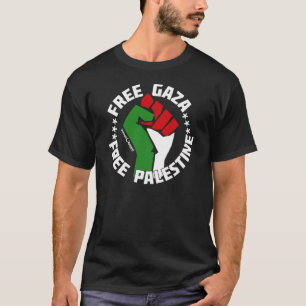 T-shirt palestina livre de gaza