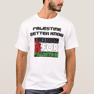 T-shirt Palestina melhor sabe
