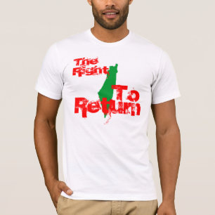 T-shirt Palestina: O direito de retornar