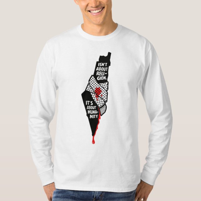 T-Shirt PALESTINE GRATUITO (Frente)