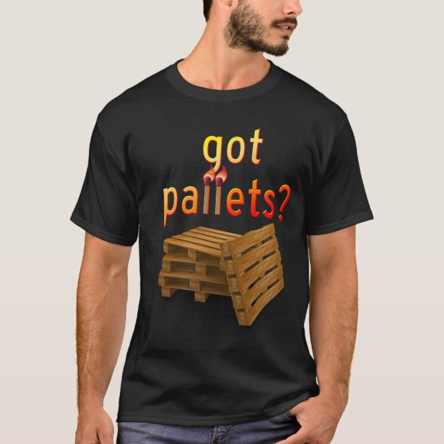 T-shirt Páletes obtidas? (Frente)