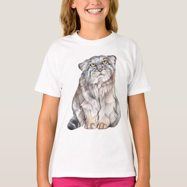 T-shirt Pallas Cat (Frente)