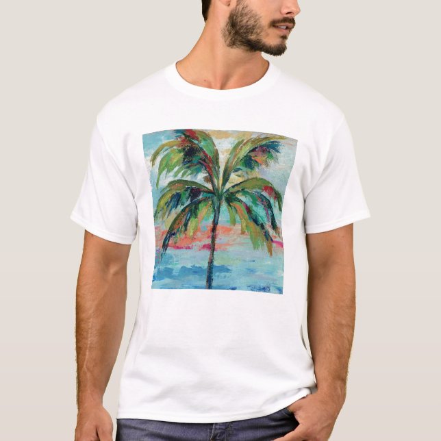 T-shirt Palmeira tropical de | (Frente)