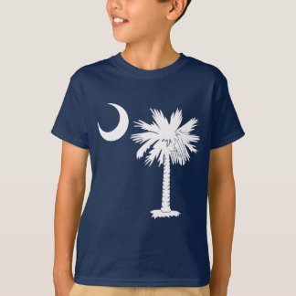 T-shirt Palmetto branco