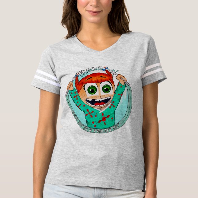 T-shirt Pancake Girl (Frente)