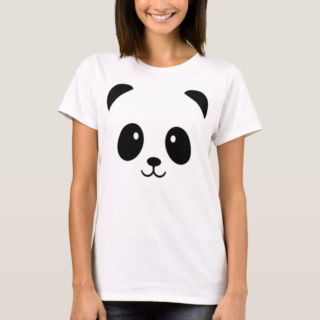 T-Shirt Panda Bonita (Frente)