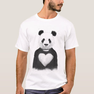T-shirt Panda bonita