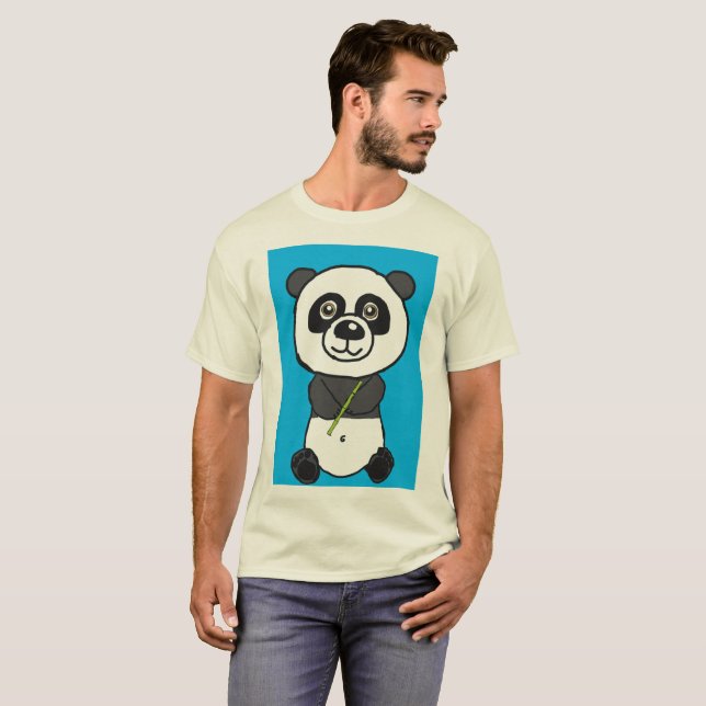 T-shirt Panda da panda (Frente Completa)