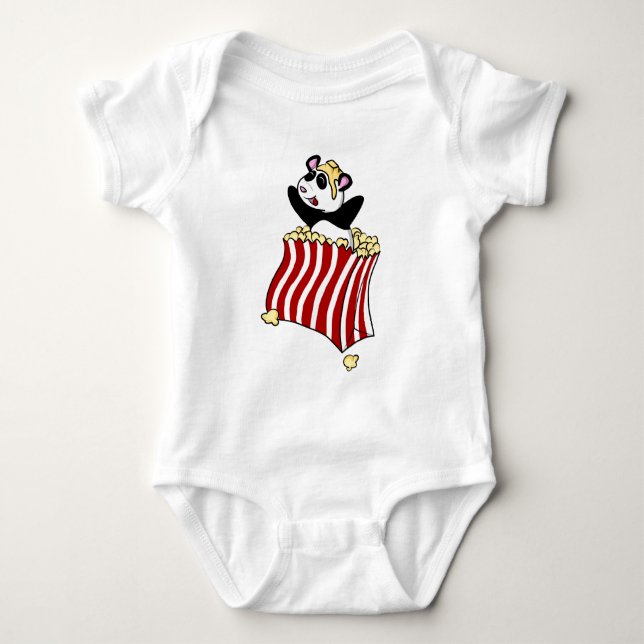 T-shirt Panda da pipoca! (Frente)