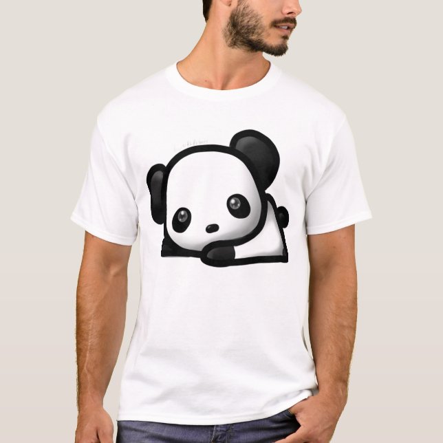 T-shirt Panda do bebê (Frente)