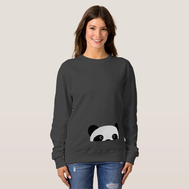 T-shirt Panda do peekaboo (Frente Completa)