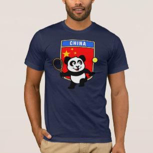 T-shirt Panda do tênis de China
