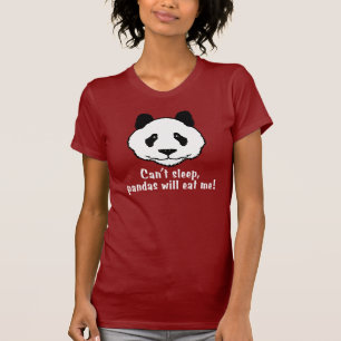 T-shirt Panda engraçada