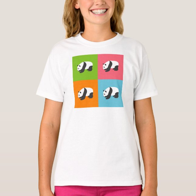 T-shirt Panda Pattern (Frente)