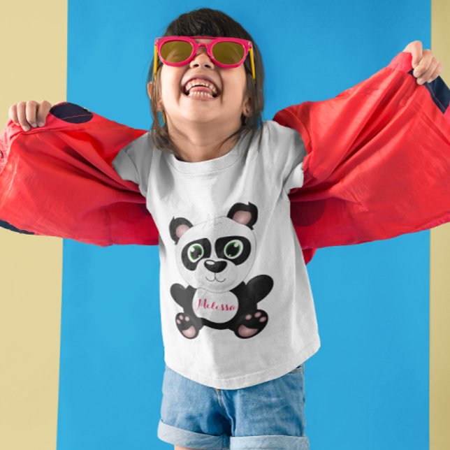 T-shirt Panda personalizada (Criador carregado)