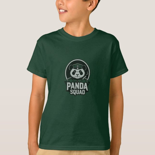 T-Shirt Panda Squad (Frente)