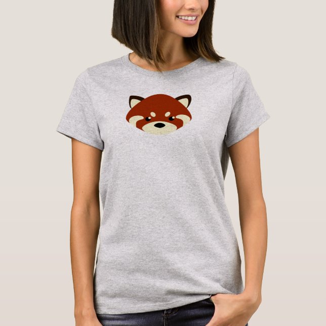 T-shirt Panda Vermelha Custa (Frente)