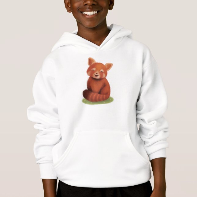 T-shirt Panda Vermelho (Frente)