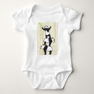 T-shirt Pandas de cooperação