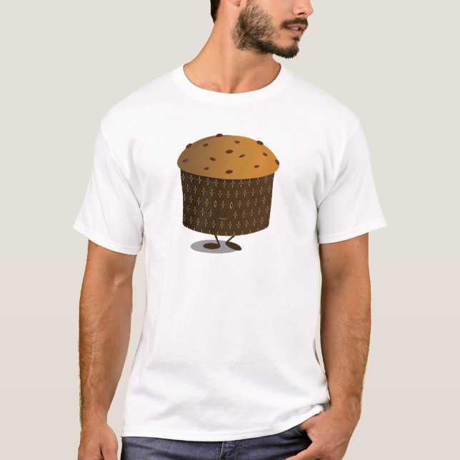 T-shirt Panettone de sorriso (Frente)