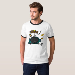 T-shirt Panqueca para o grupo do cilindro