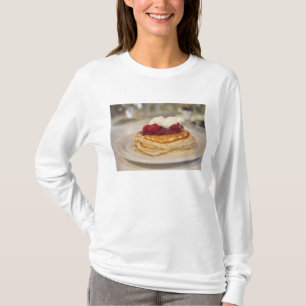 T-shirt Panquecas de framboesa