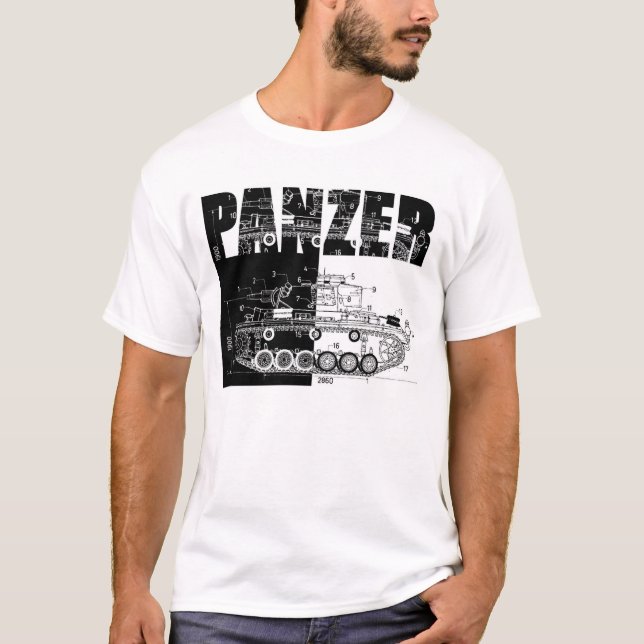 T-shirt panzer (Frente)