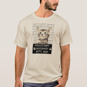 T-SHIRT PÃO GATINHO MUGSHOT T SHIRT