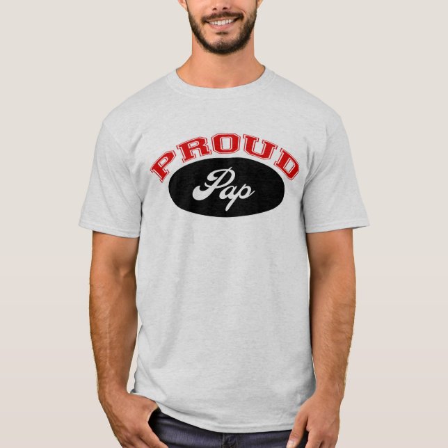 T-shirt Pap orgulhoso (Frente)