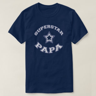 T-shirt Papá da estrela mundial