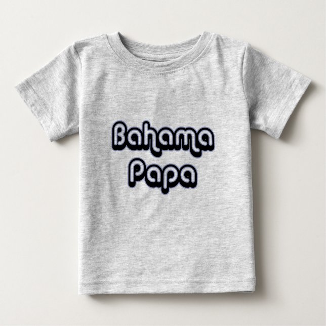 T-shirt Papá de Bahama (Frente)