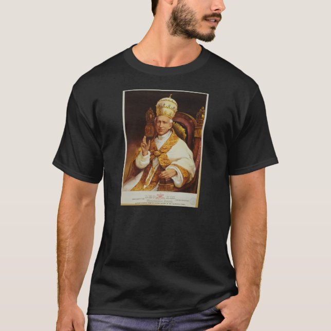 T-shirt Papa Leo XIII Vincenzo Gioacchino Luigi Pecci (Frente)